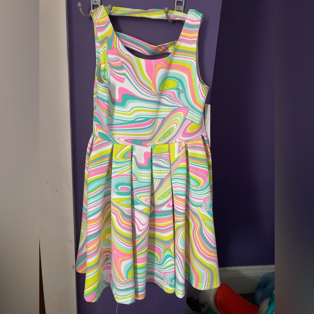 Girls colorful dress